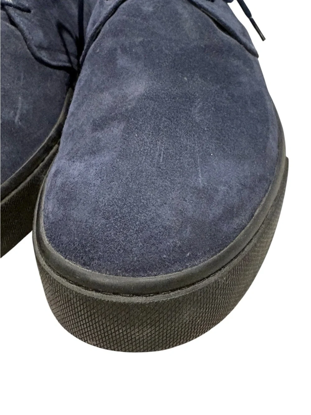 Tod's Men's Blue Suede Lace up Ankle Boots. Chukka style. shoes. Size 10.5